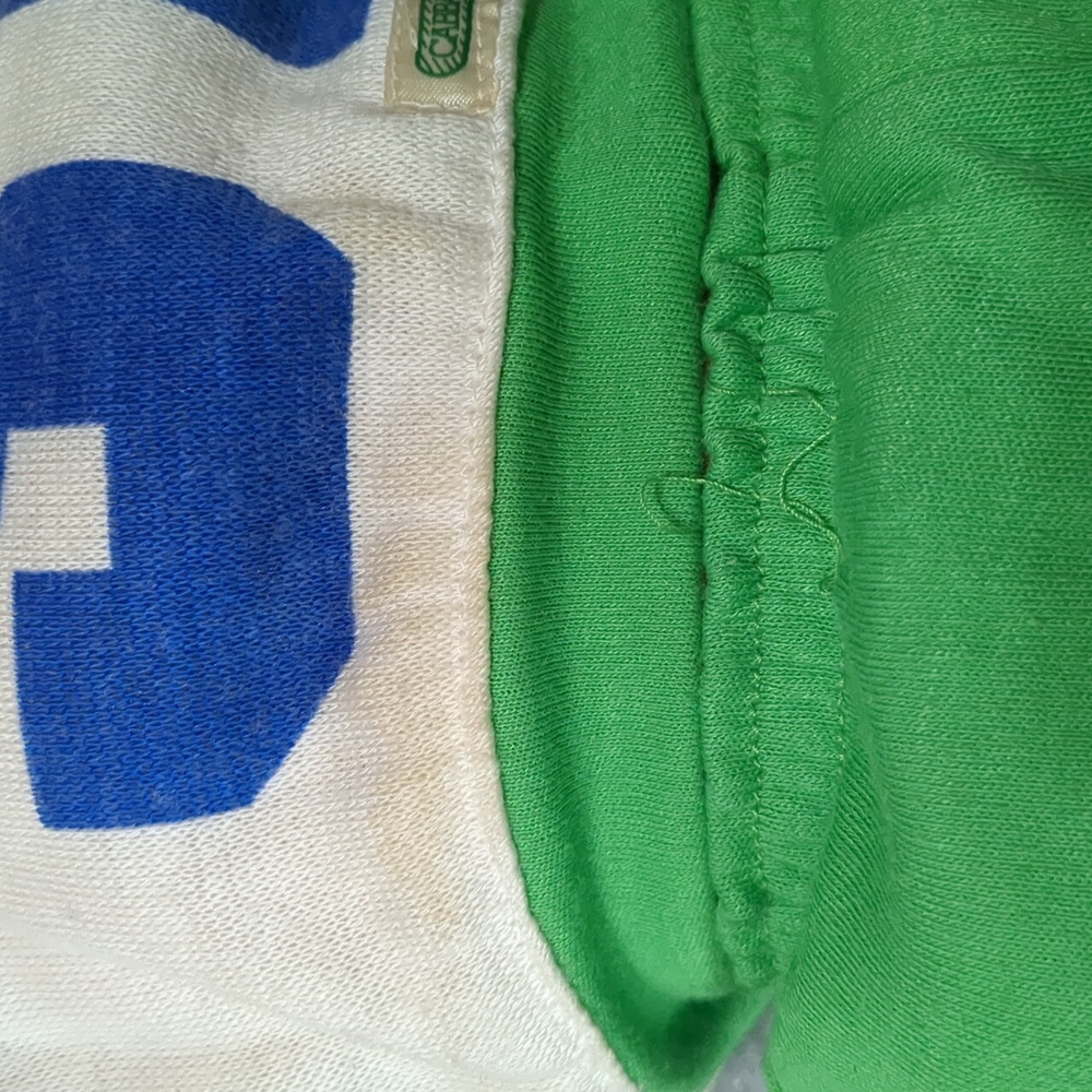 Vintage 1978, 1982 Cabbage Patch Boy Xavier Roberts Blonde Blue Eyes Jersey - Picture 3 of 10